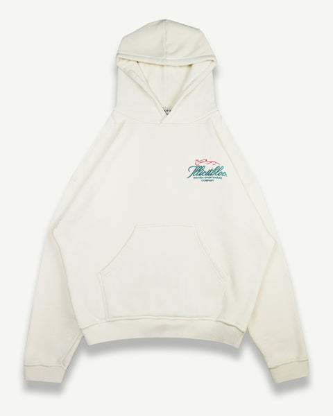 SILHOUETTE HOODIE - ECRU