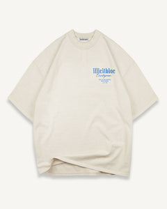 WINNER'S TABLE T-SHIRT - ECRU