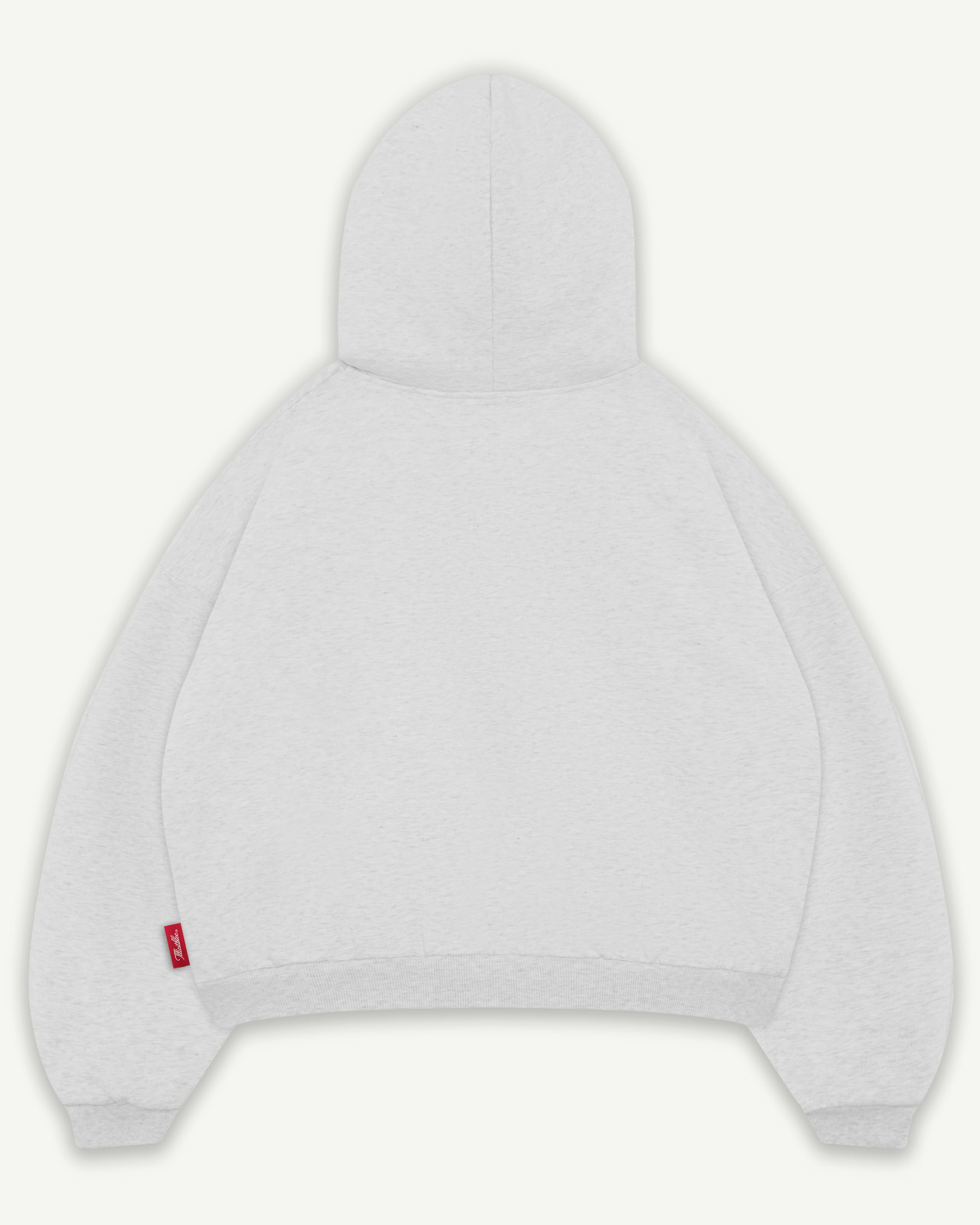 FLIGHT WAFFLE LINED ZIP HOODIE - HEATHER