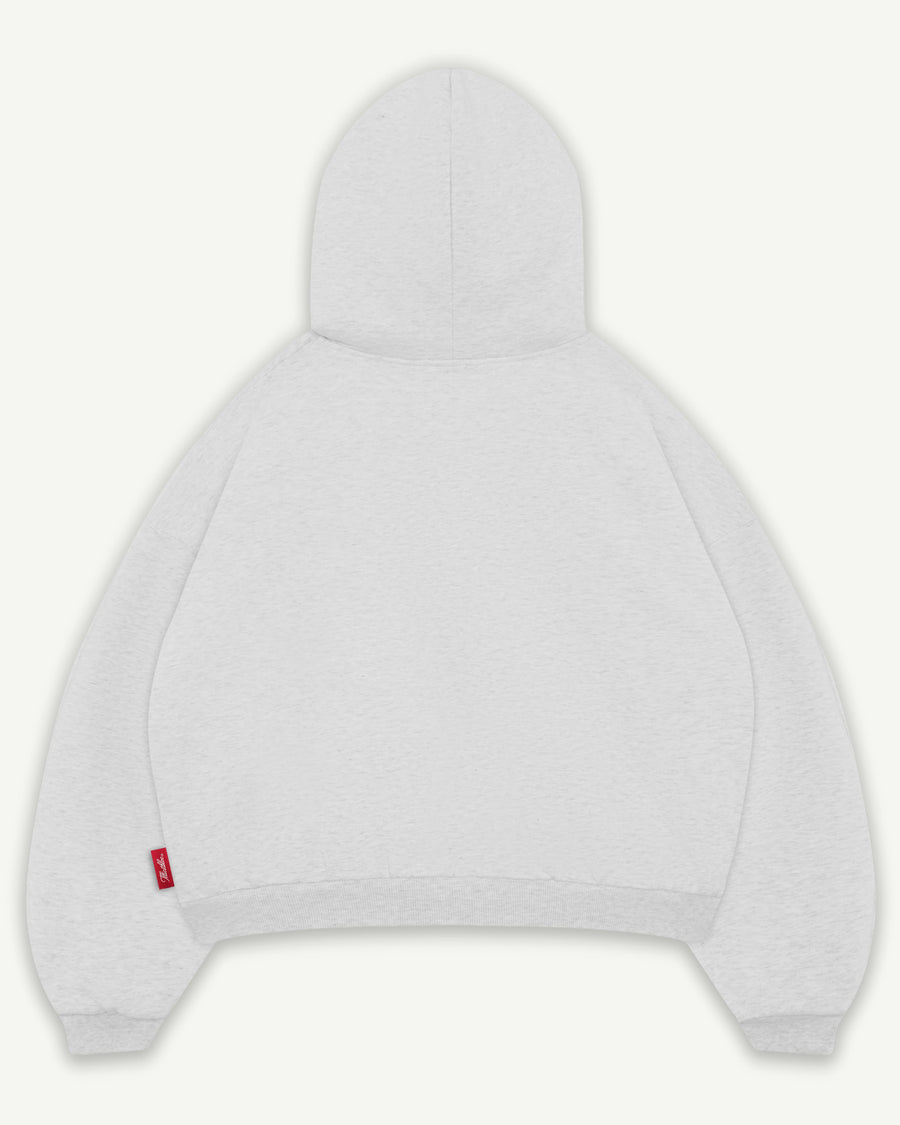 FLIGHT WAFFLE LINED ZIP HOODIE - HEATHER