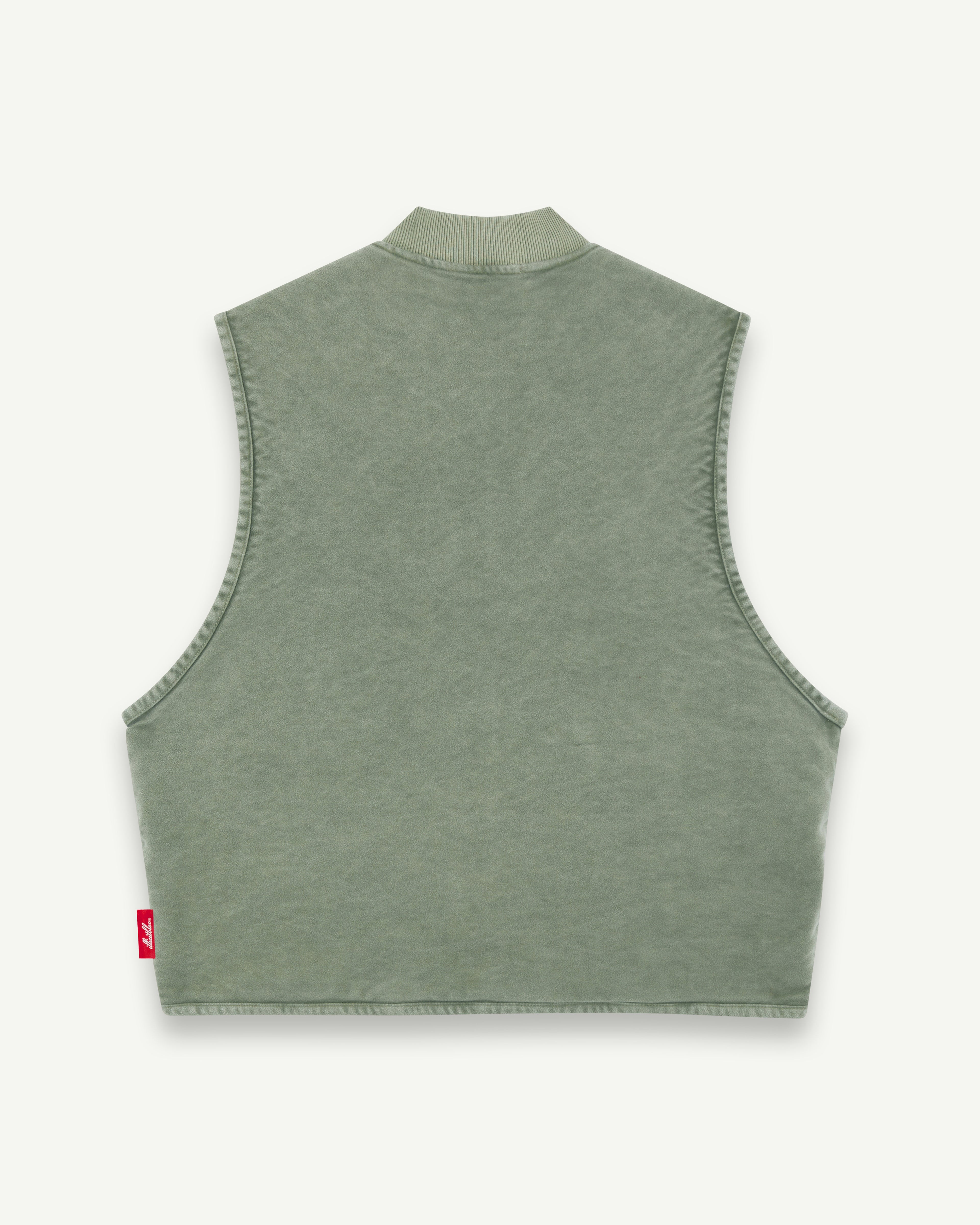 Angler Gilet - Moss Gray