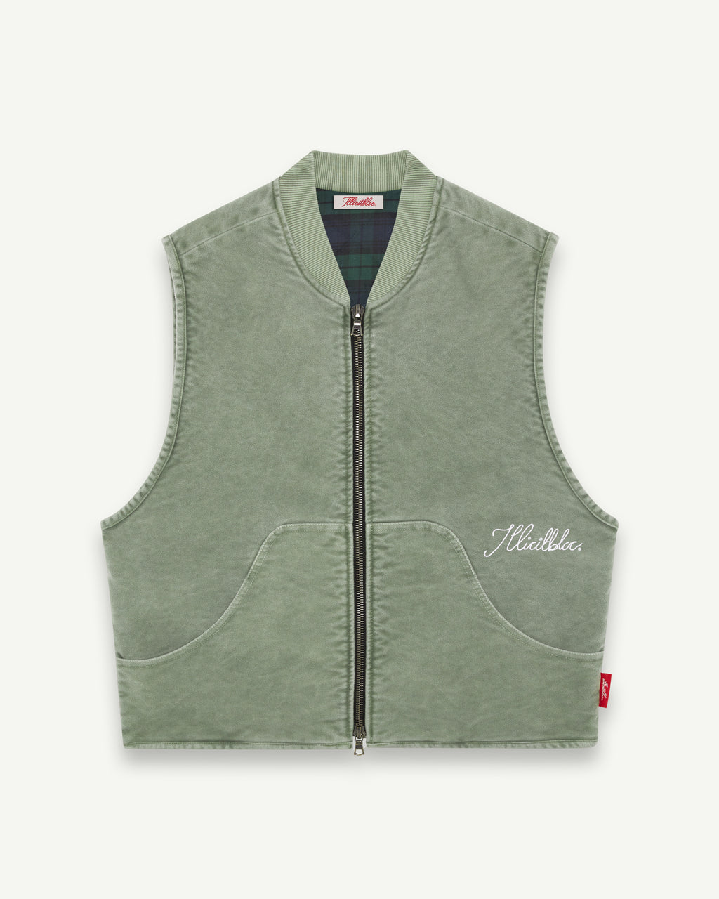 Angler Gilet - Moss Gray
