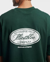 Load image into Gallery viewer, COMPANY STAMP T-SHIRT - RACING GREEN
