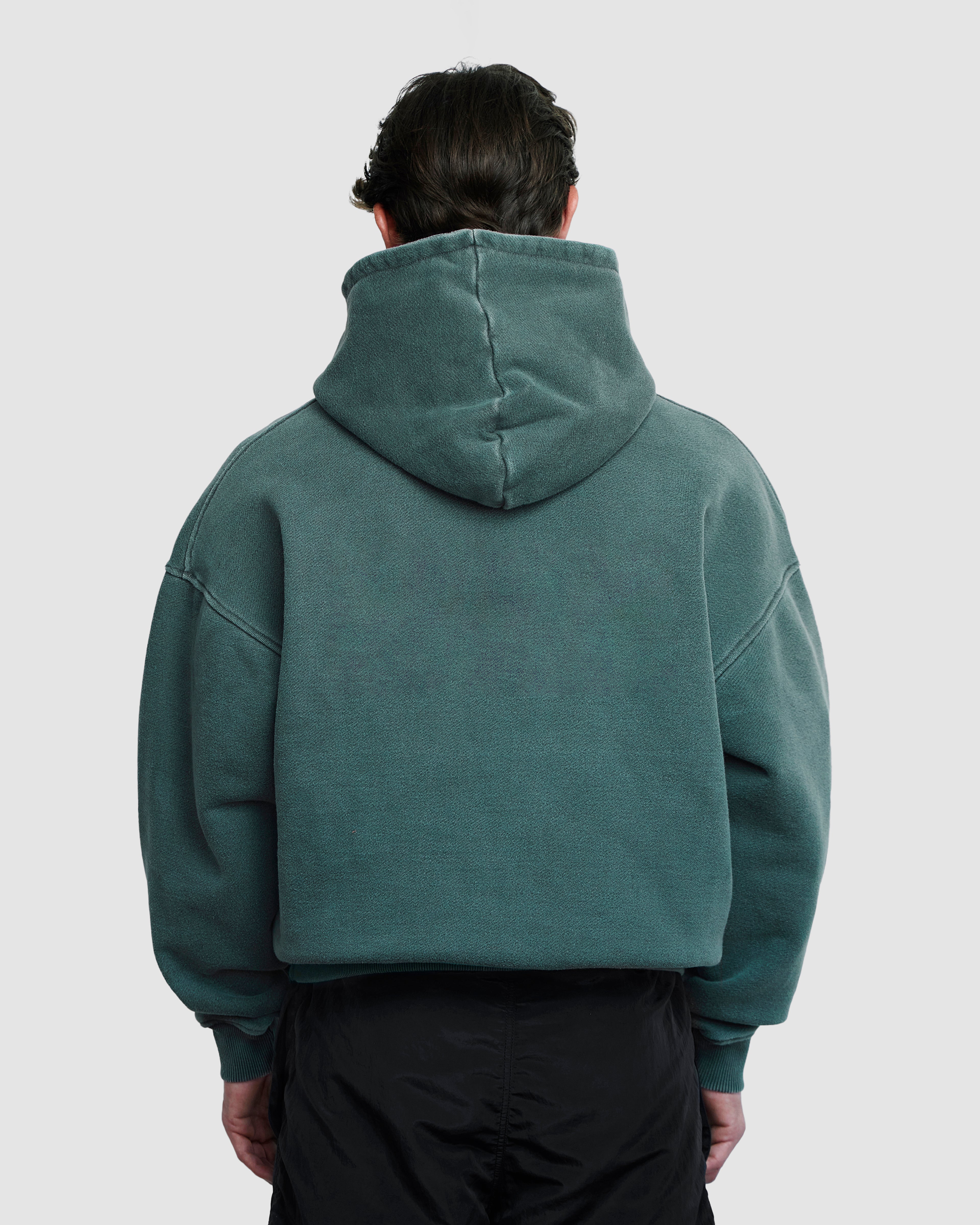 Blank Hoodie - Washed Green