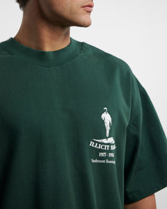 MEMBERS T-SHIRT - RACING GREEN