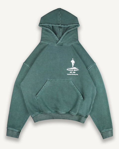 MEMBERS HOODIE - WASHED GREEN