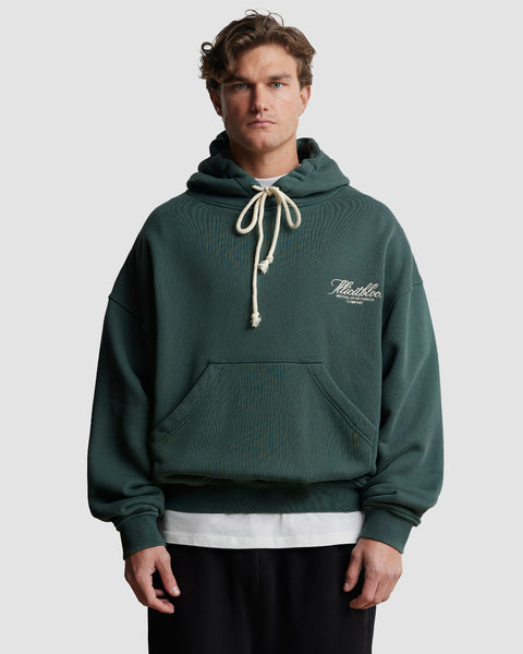 UNIFORM HOODIE - BOTTLE GREEN