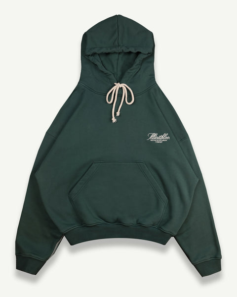 UNIFORM HOODIE - BOTTLE GREEN