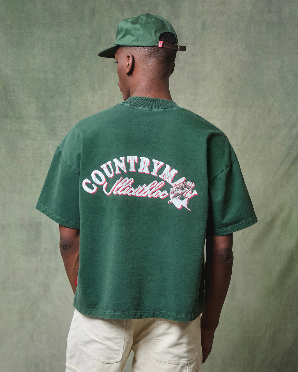Hooked T-shirt - Hunter Green