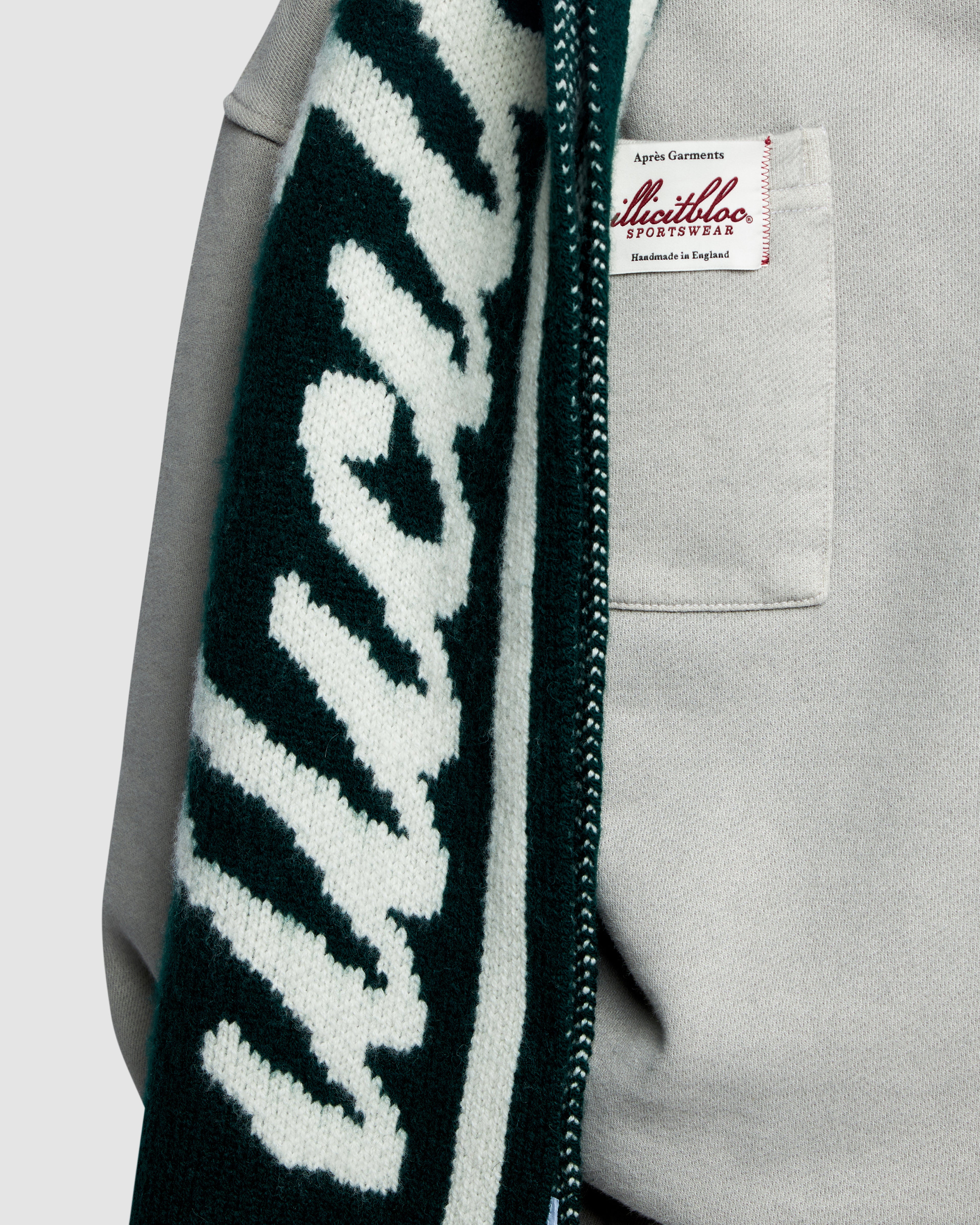 Lambswool Scarf - Tartan Green