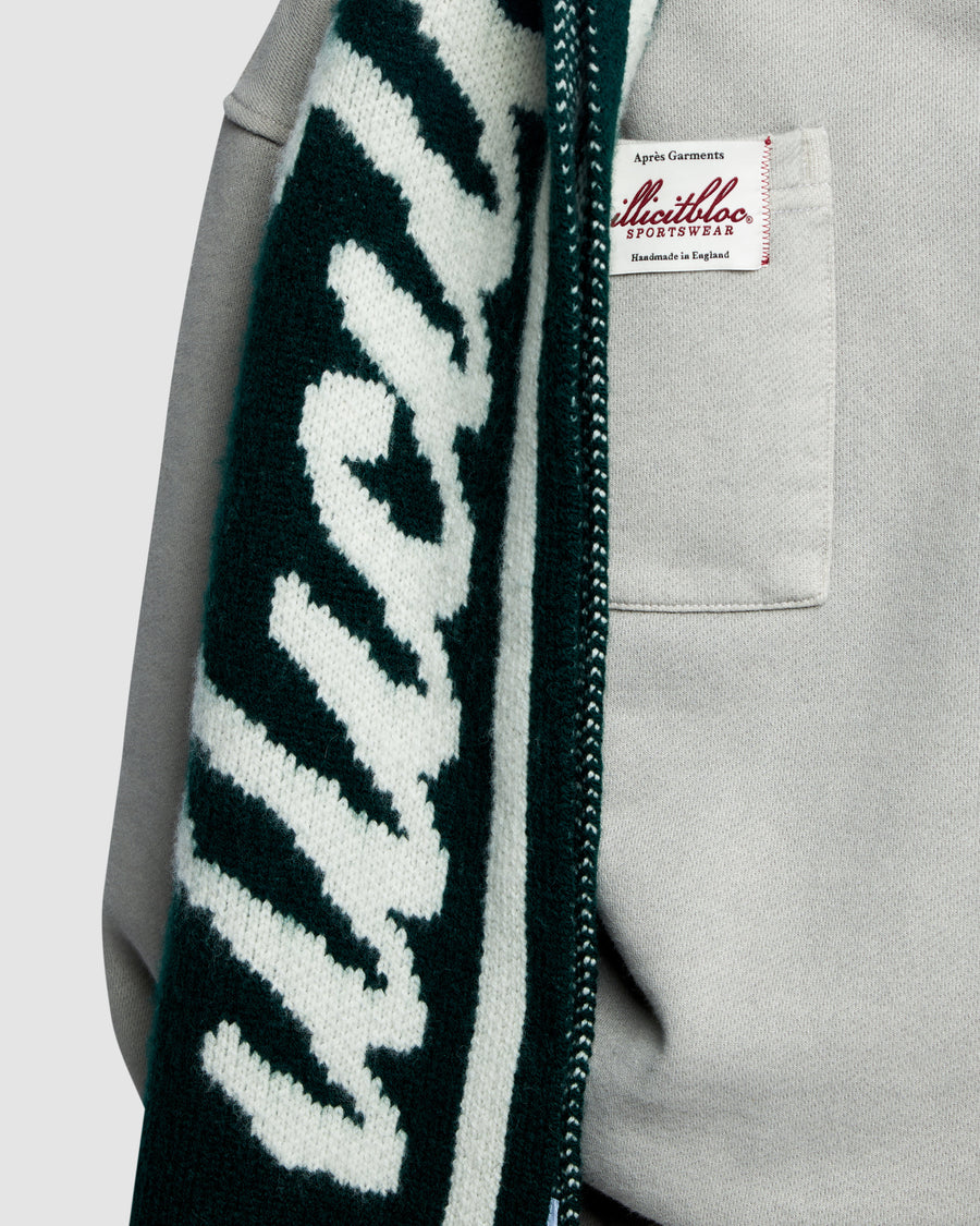 LAMBSWOOL SCARF - TARTAN GREEN