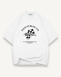 GREYHOUND T-SHIRT - WHITE