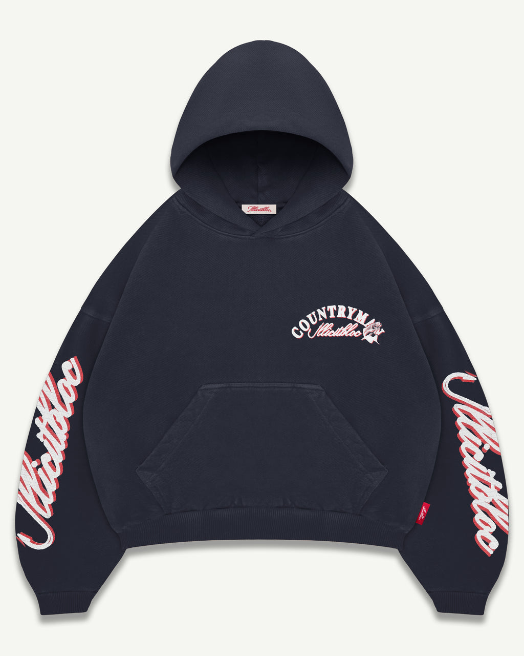 HOOKED HOODIE - VINTAGE BLACK