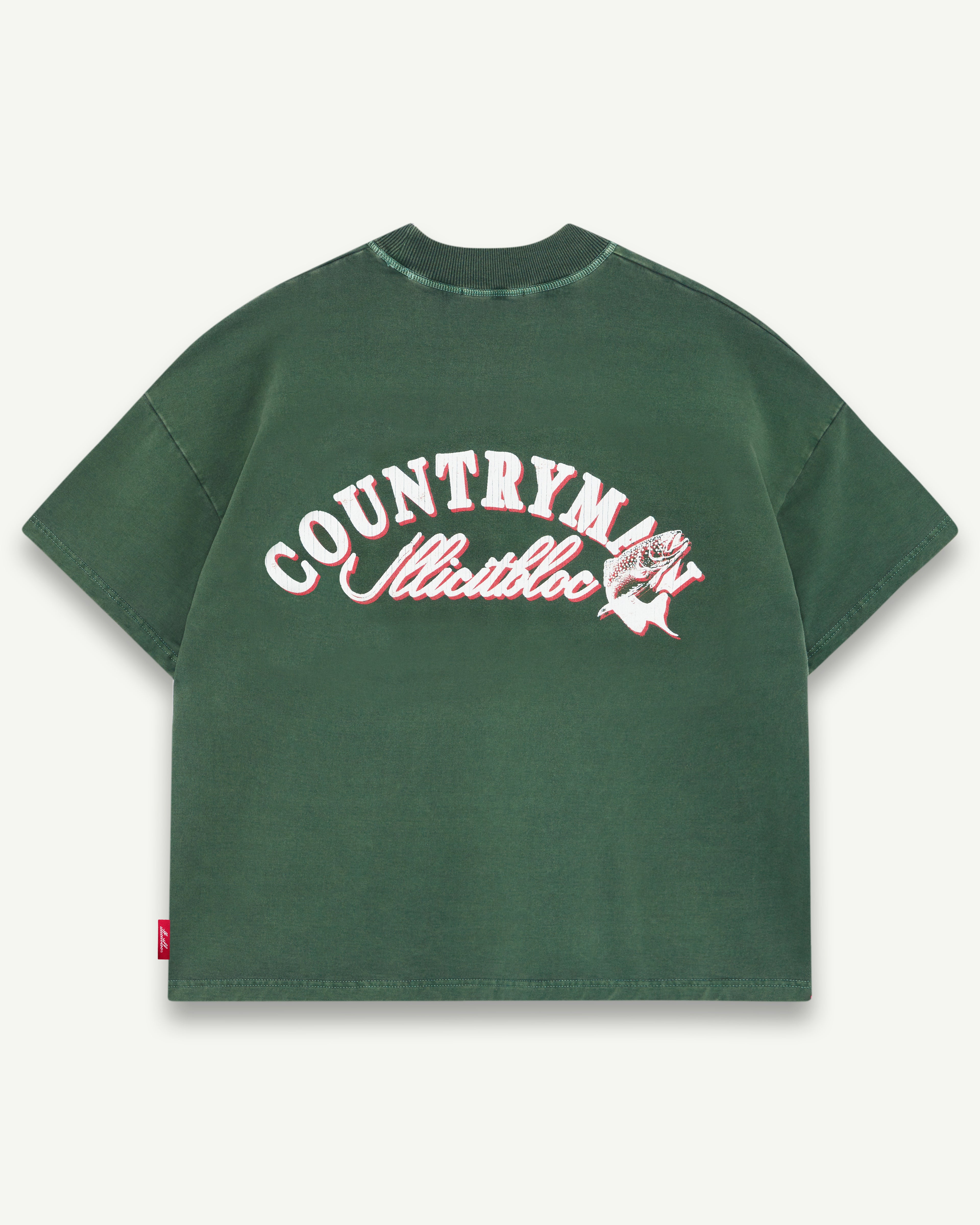 Hooked T-shirt - Hunter Green