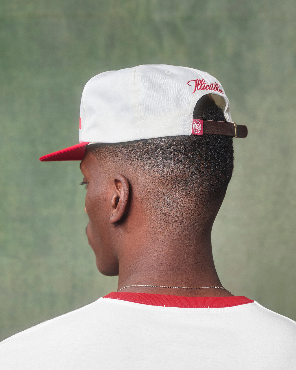 BASS & BIRDIES CAP - CREAM/RED