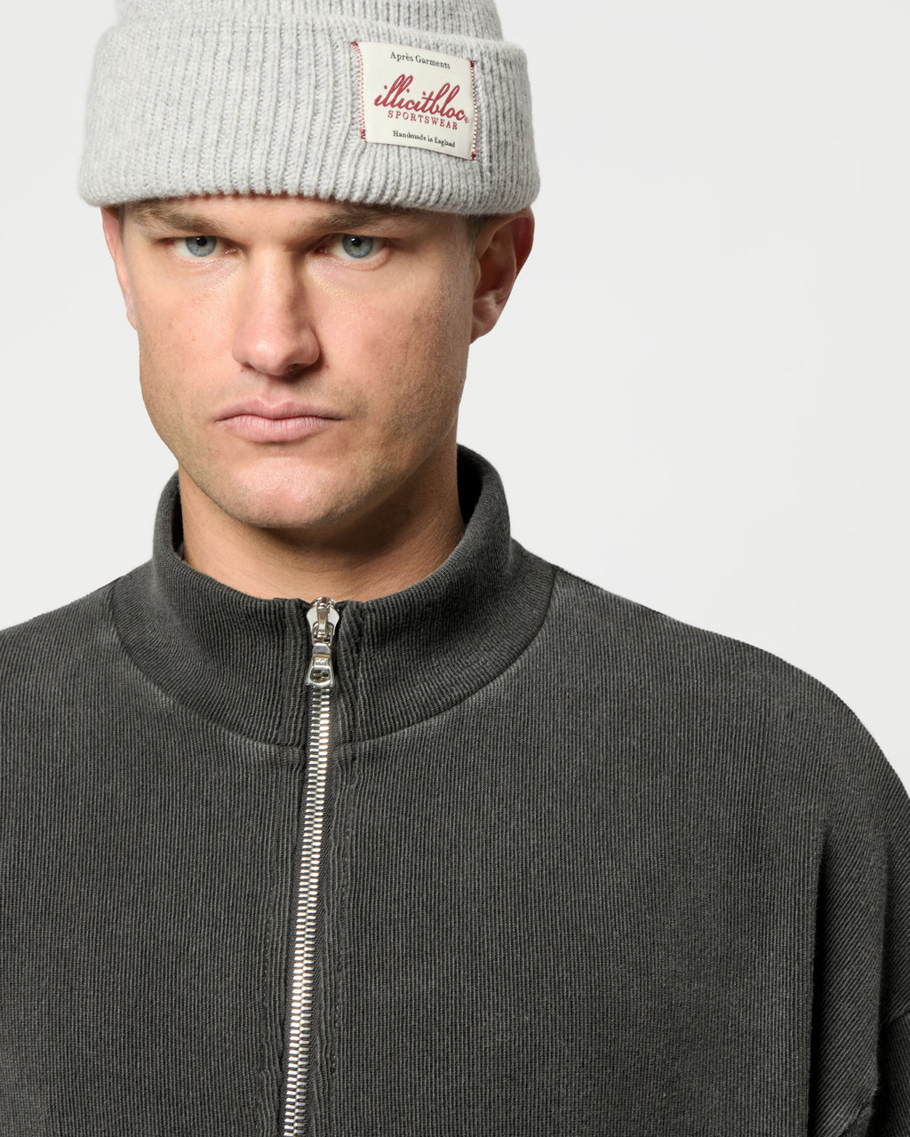 Ottoman Track Jacket - Washed Black