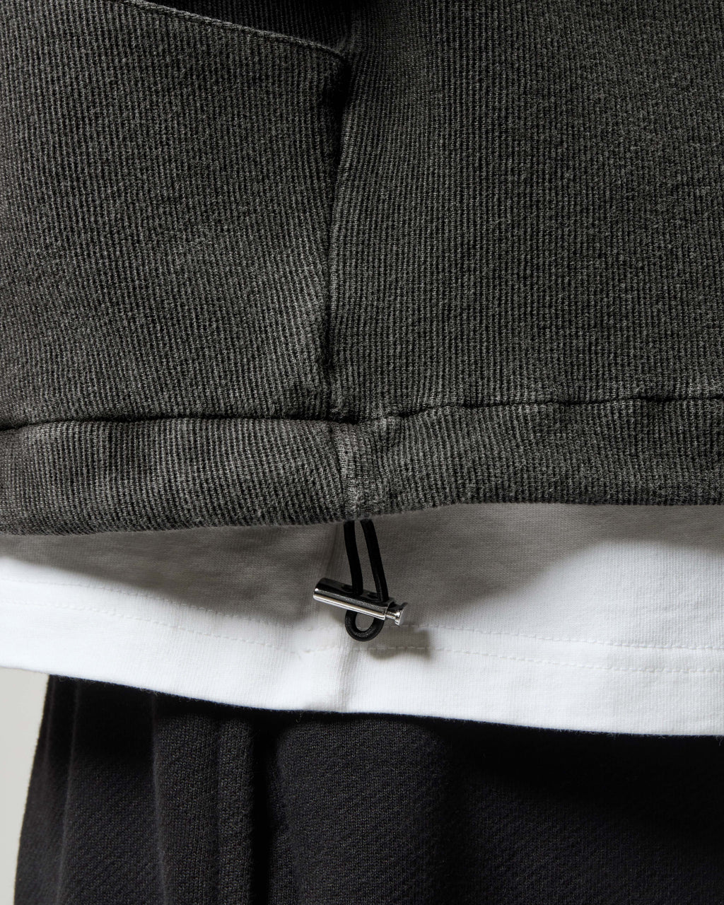 Ottoman Track Jacket - Washed Black