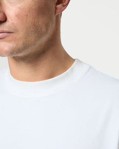 10oz FITTED T-SHIRT - WHITE