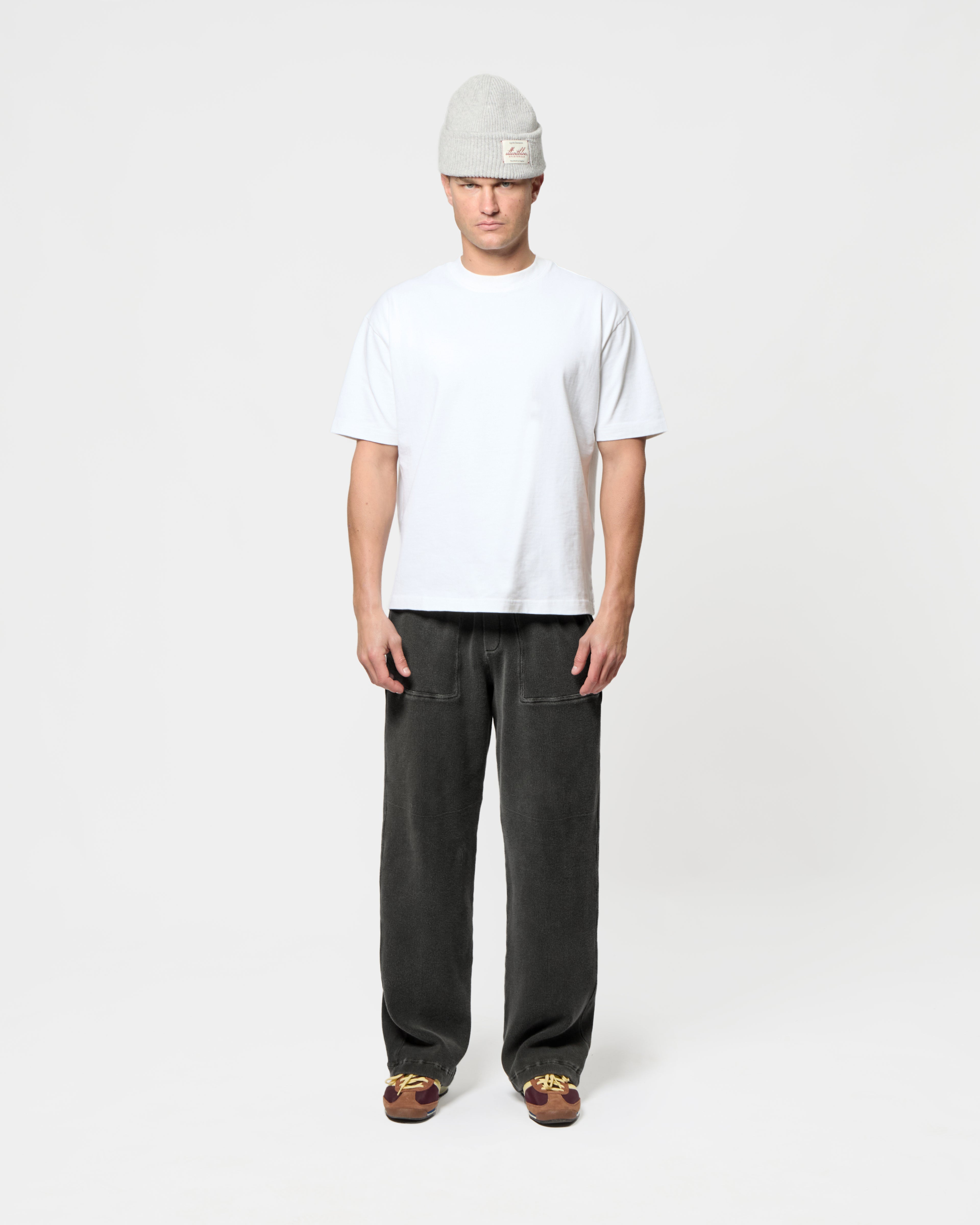 Ottoman Straight Leg - Washed Black