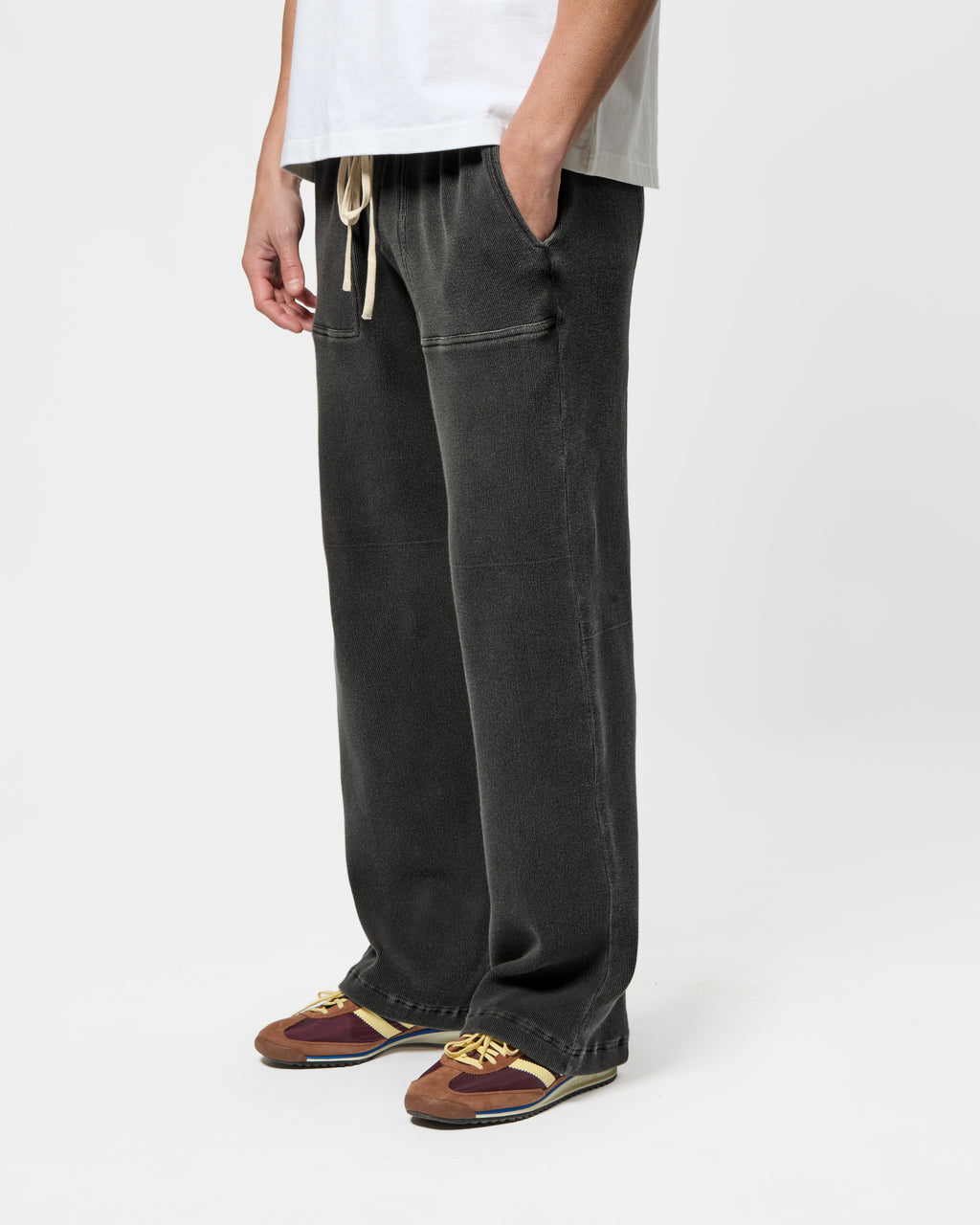 Ottoman Straight Leg - Washed Black