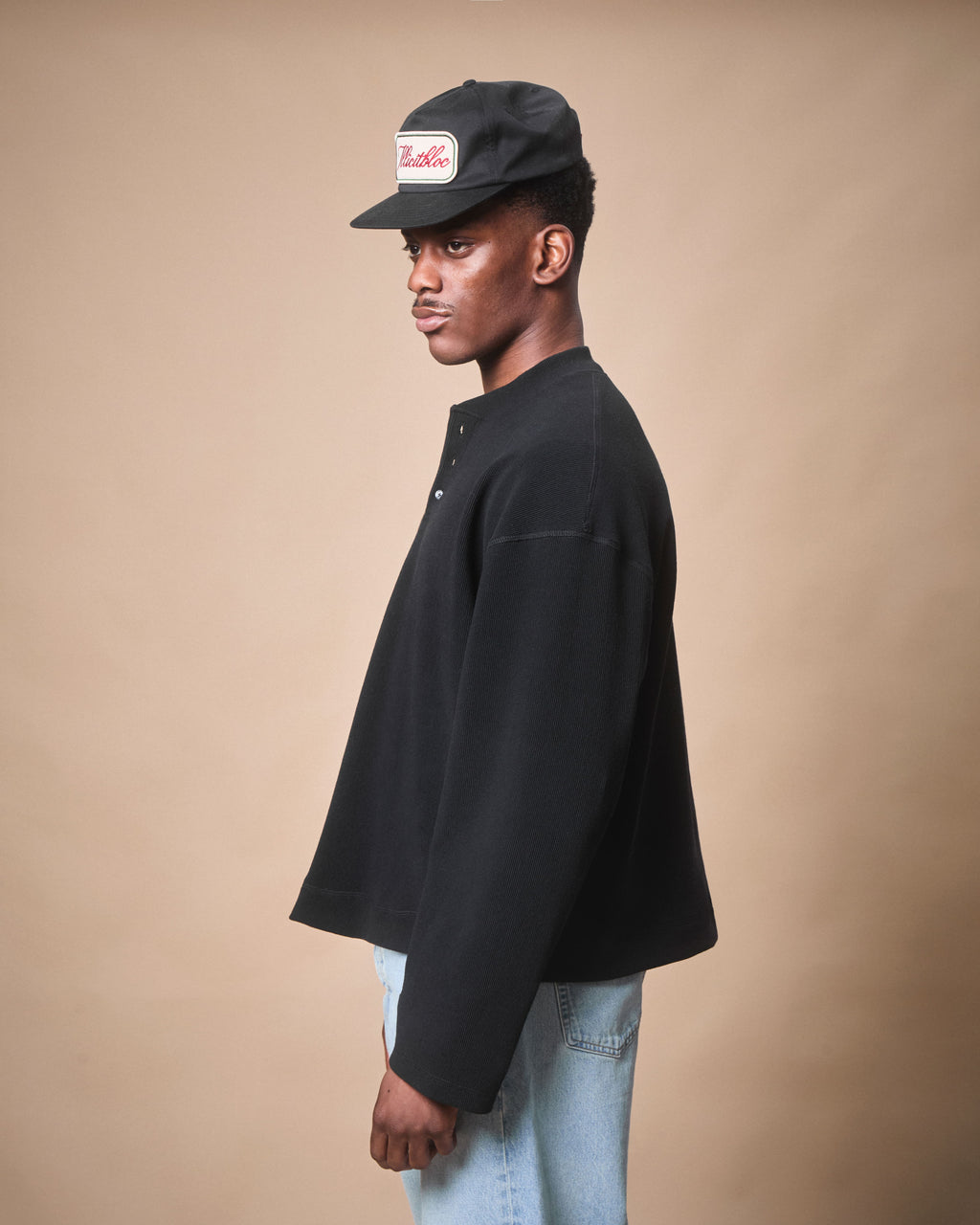 HENLEY CLOUDRIB™ - BLACK