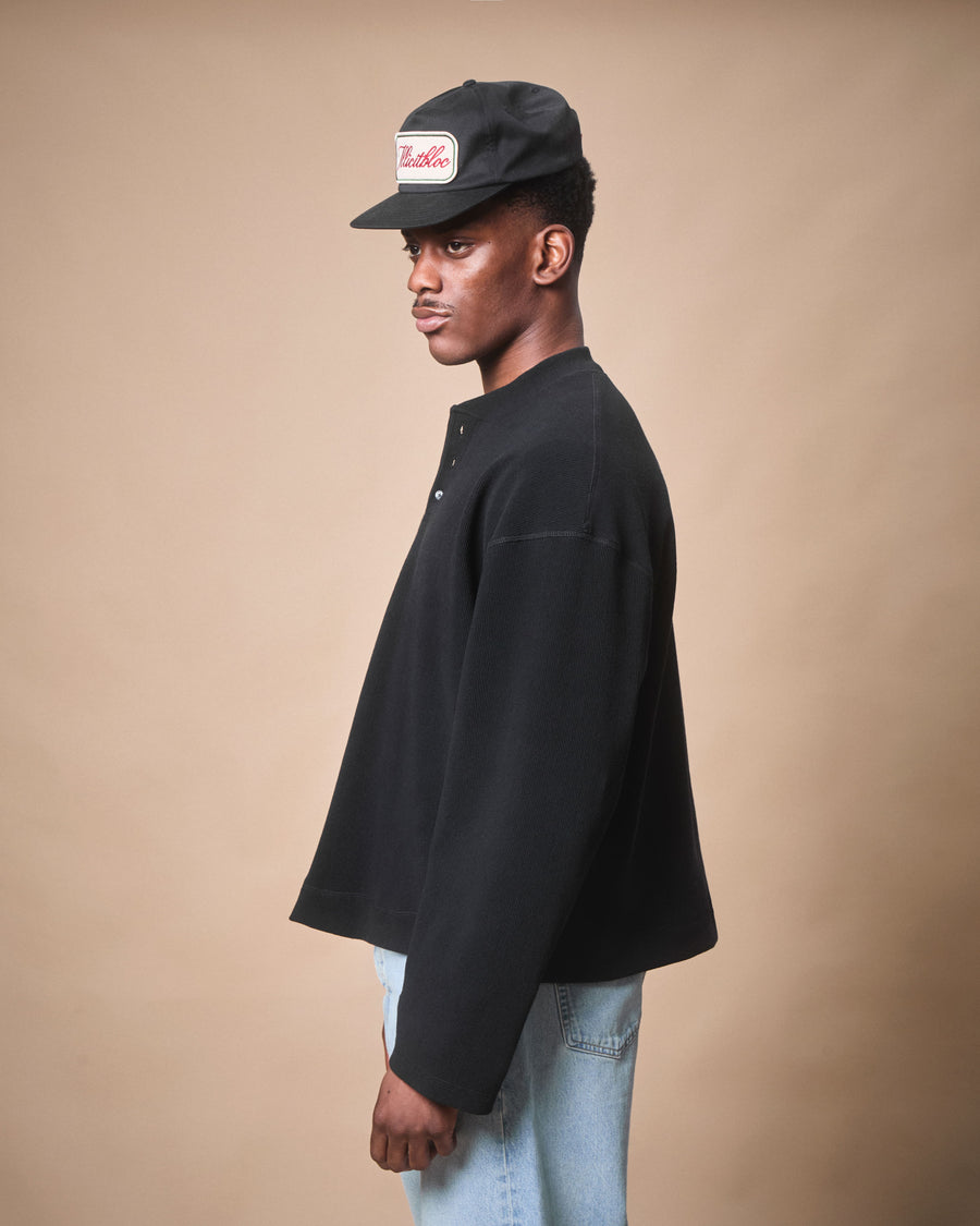 HENLEY CLOUDRIB™ - BLACK