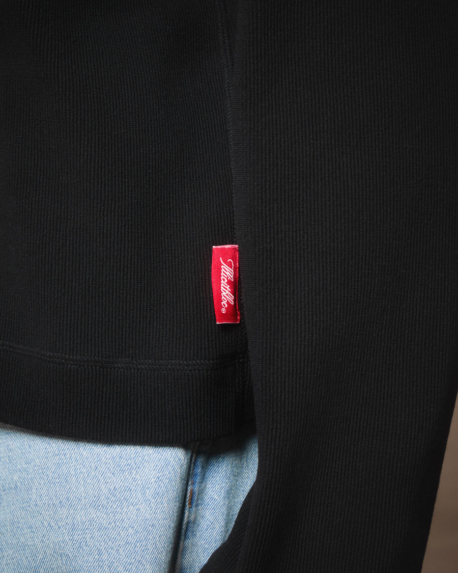 HENLEY CLOUDRIB™ - BLACK