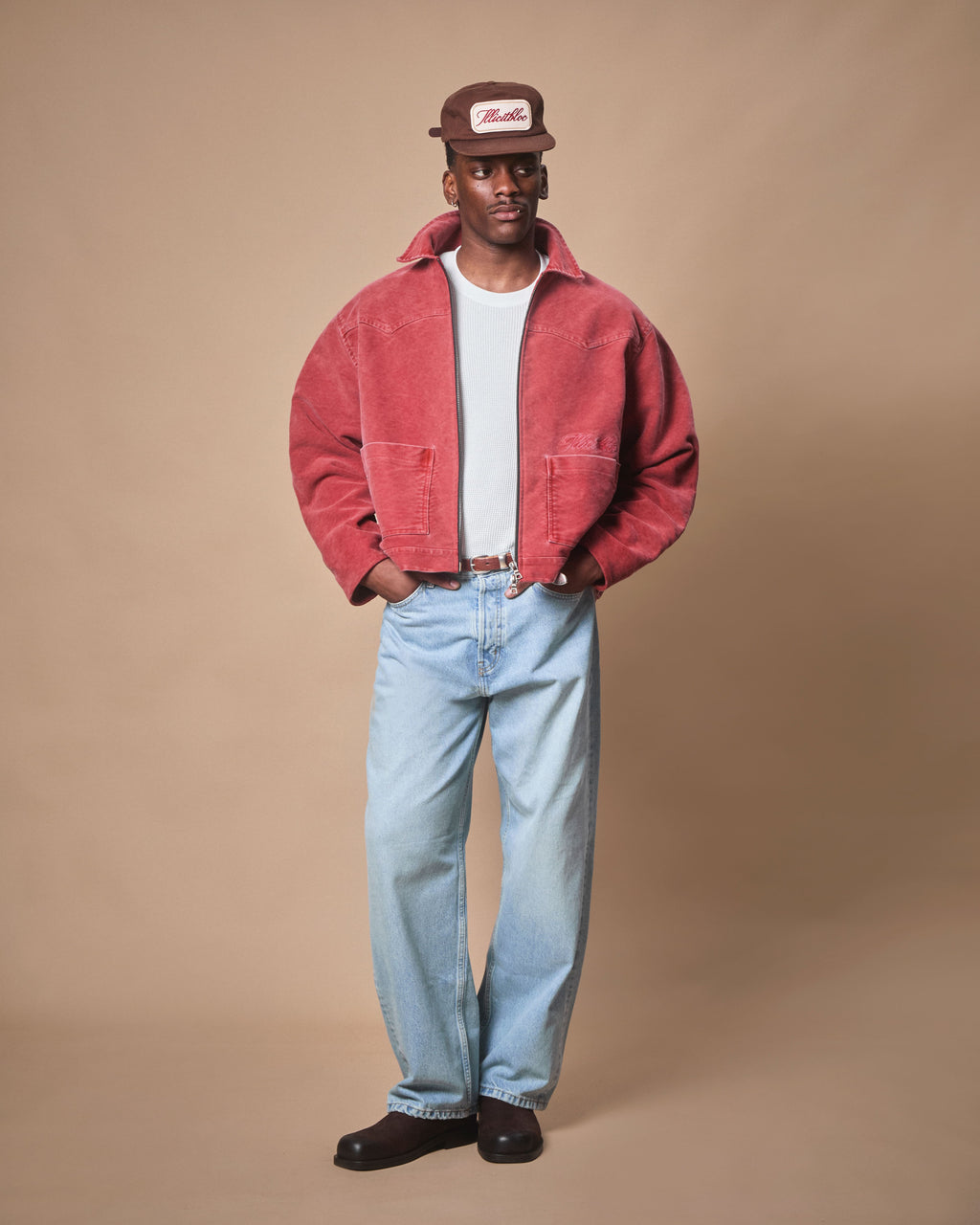 MOLESKIN TRUCKER OVERSHIRT - OUTBACK RED
