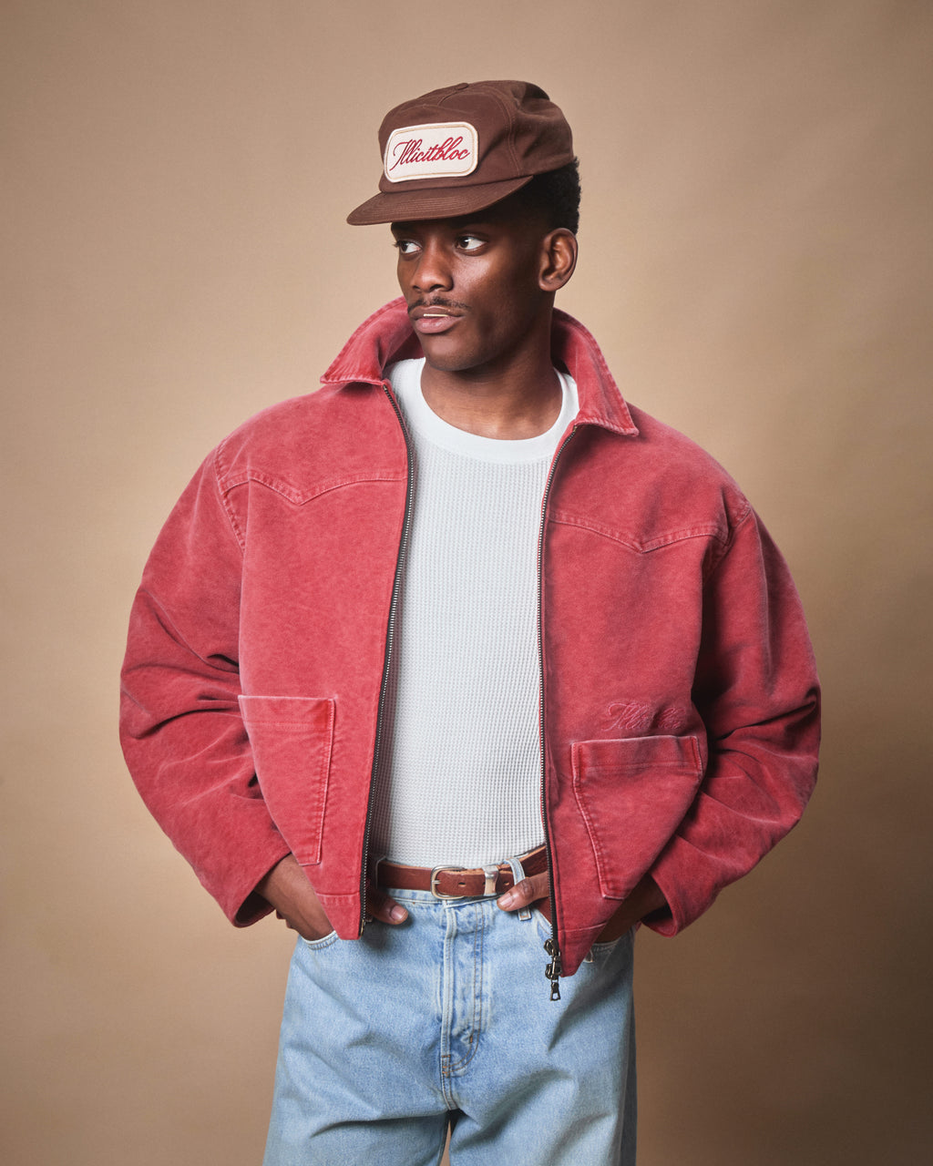 MOLESKIN TRUCKER OVERSHIRT - OUTBACK RED