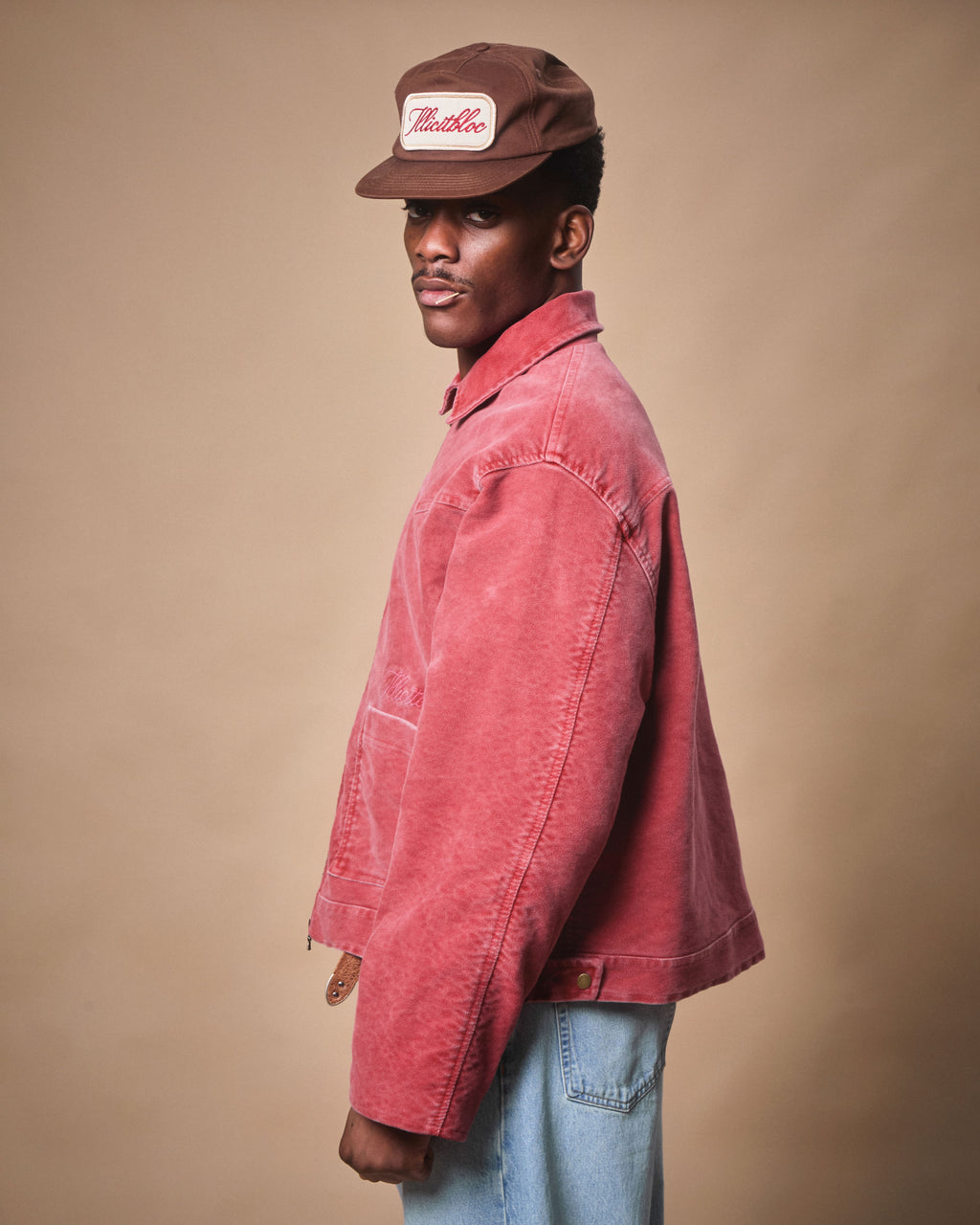 MOLESKIN TRUCKER OVERSHIRT - OUTBACK RED