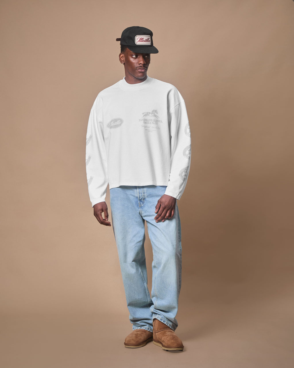PADS CLOUDWEAVE™ LONG SLEEVE T-SHIRT - WHITE