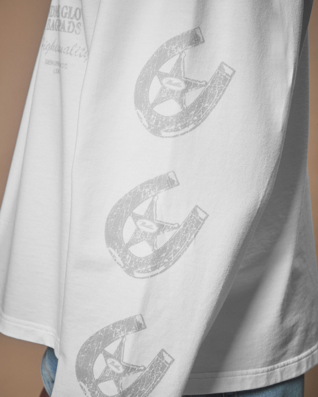 PADS CLOUDWEAVE™ LONG SLEEVE T-SHIRT - WHITE