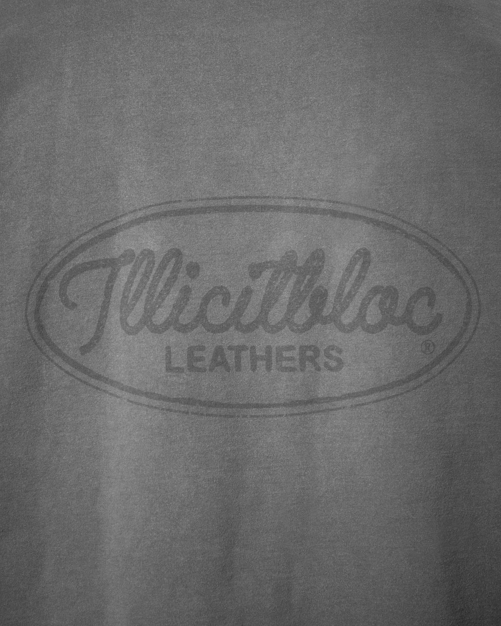 LEATHERS CLOUDWEAVE™ FADED POCKET T-SHIRT - CHARCOAL