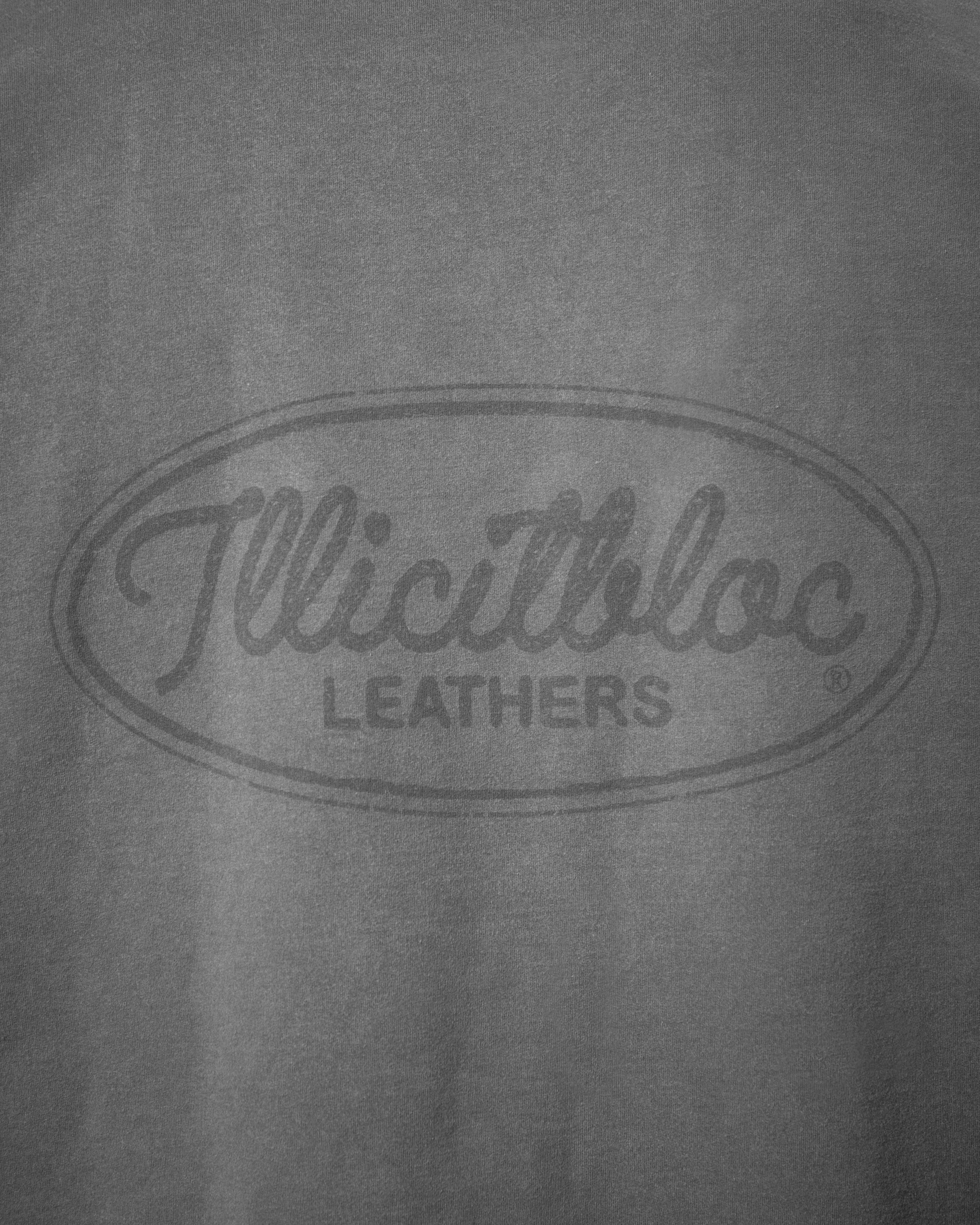 LEATHERS CLOUDWEAVE™ FADED POCKET T-SHIRT - CHARCOAL