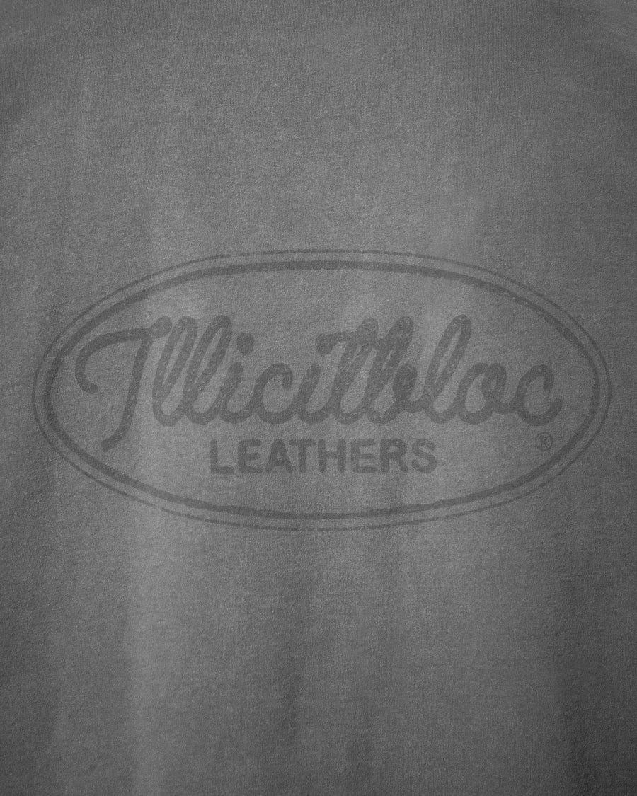 LEATHERS CLOUDWEAVE™ FADED POCKET T-SHIRT - CHARCOAL