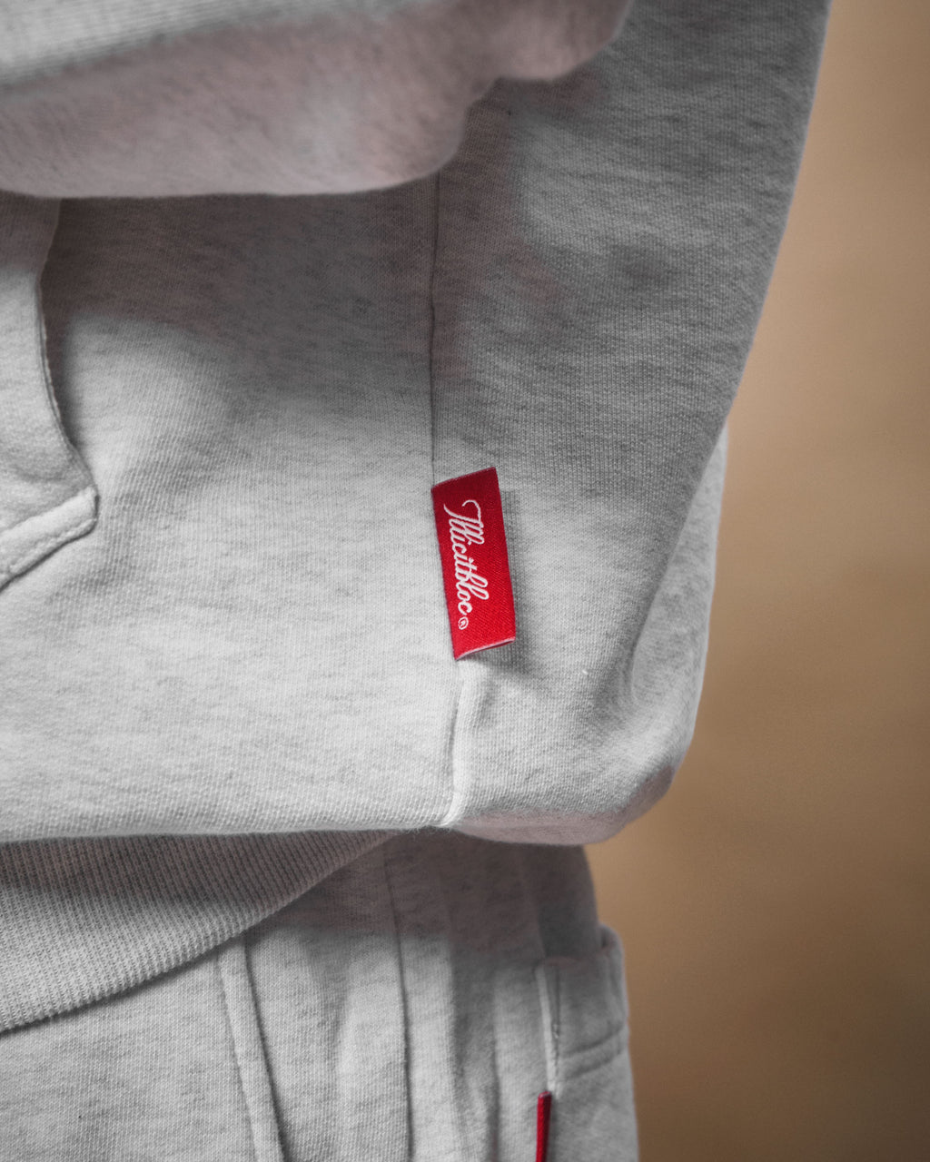 FLIGHT WAFFLE LINED ZIP HOODIE - HEATHER