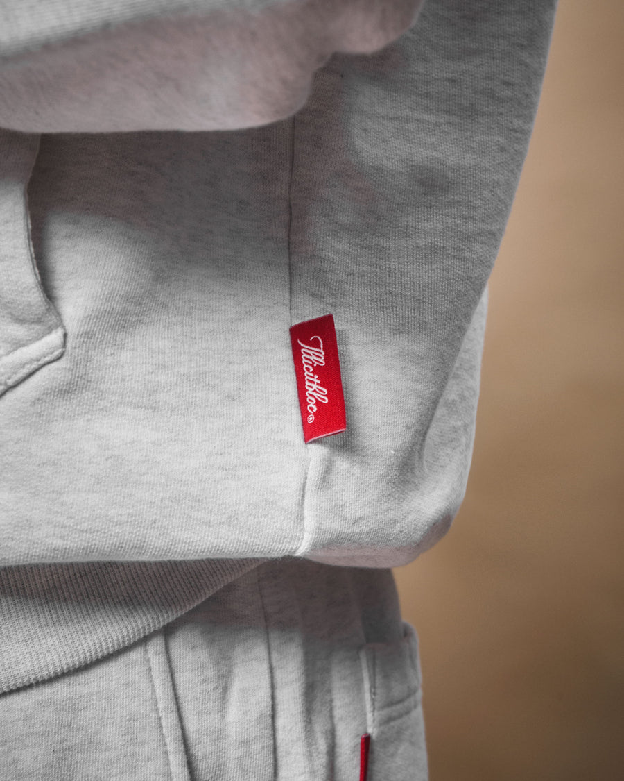 FLIGHT WAFFLE LINED ZIP HOODIE - HEATHER