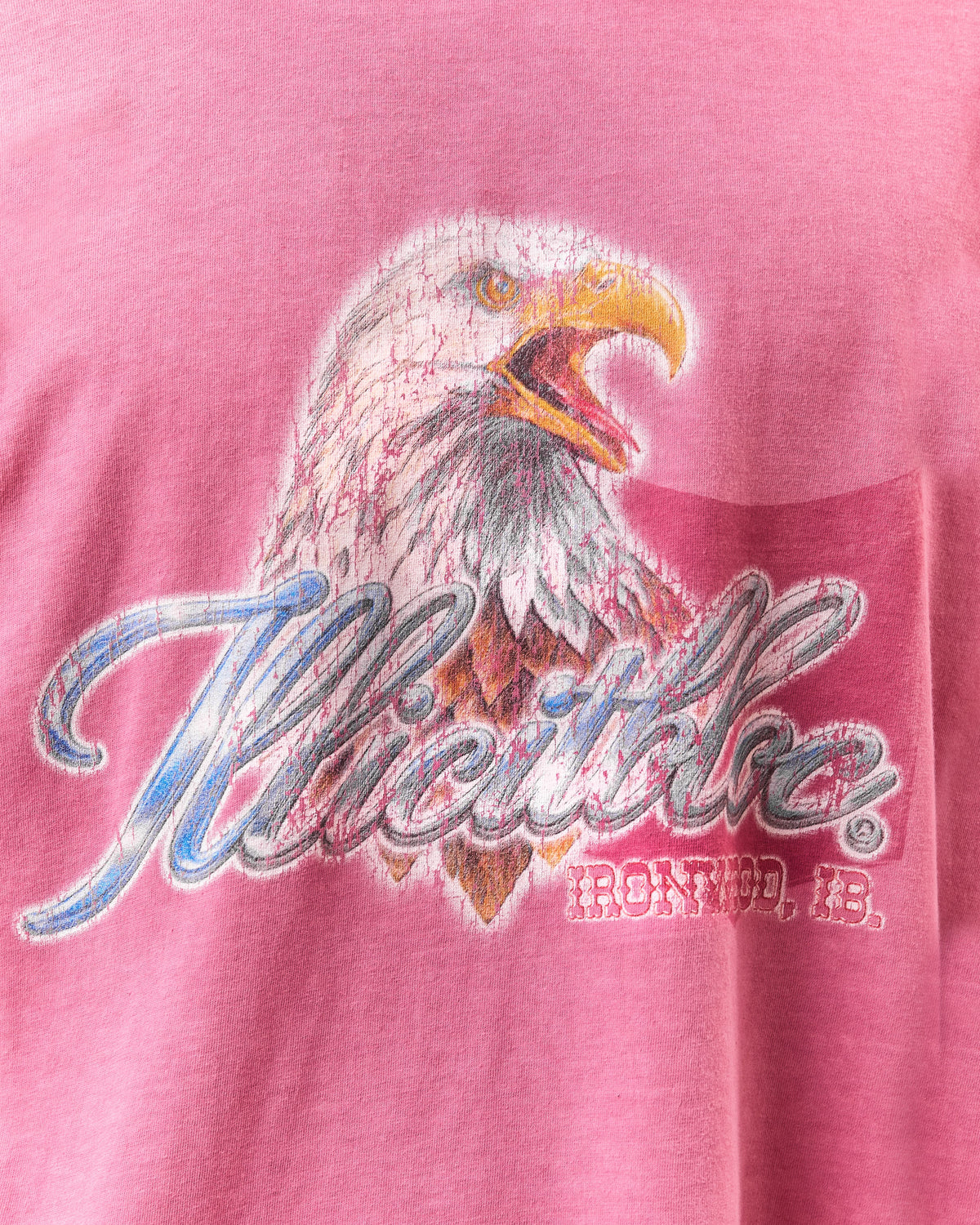 CHROME FEATHERKNIT™ LONG SLEEVE T-SHIRT - WASHED PINK