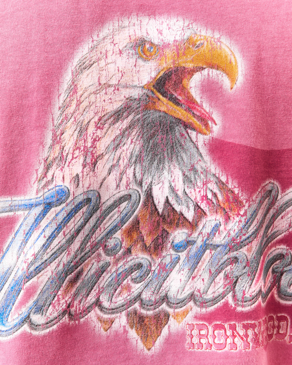 CHROME FEATHERKNIT™ LONG SLEEVE T-SHIRT - WASHED PINK