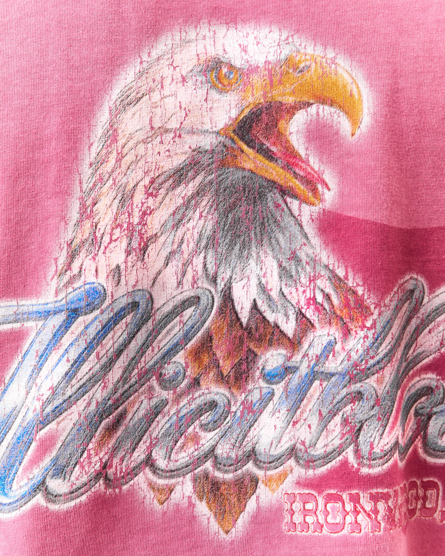 CHROME FEATHERKNIT™ LONG SLEEVE T-SHIRT - WASHED PINK