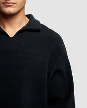 Load image into Gallery viewer, DRILL TOP - BLACK
