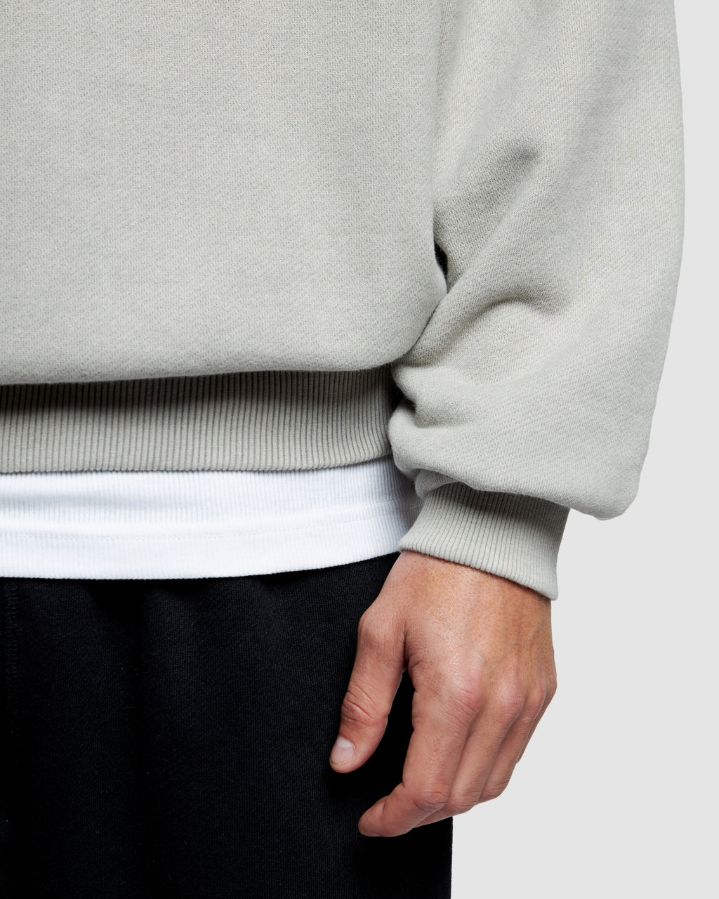 Après Drill Top - Powder Grey