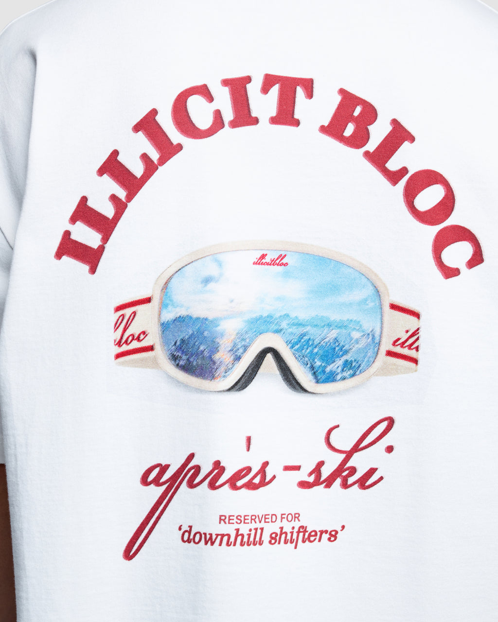 Goggles T-shirt - White