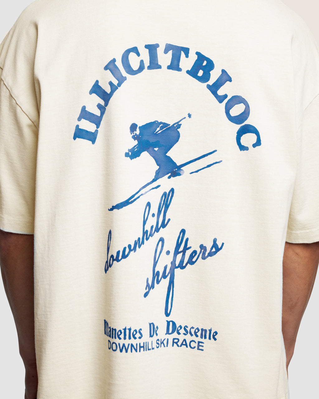 Descente T-shirt - Oyster