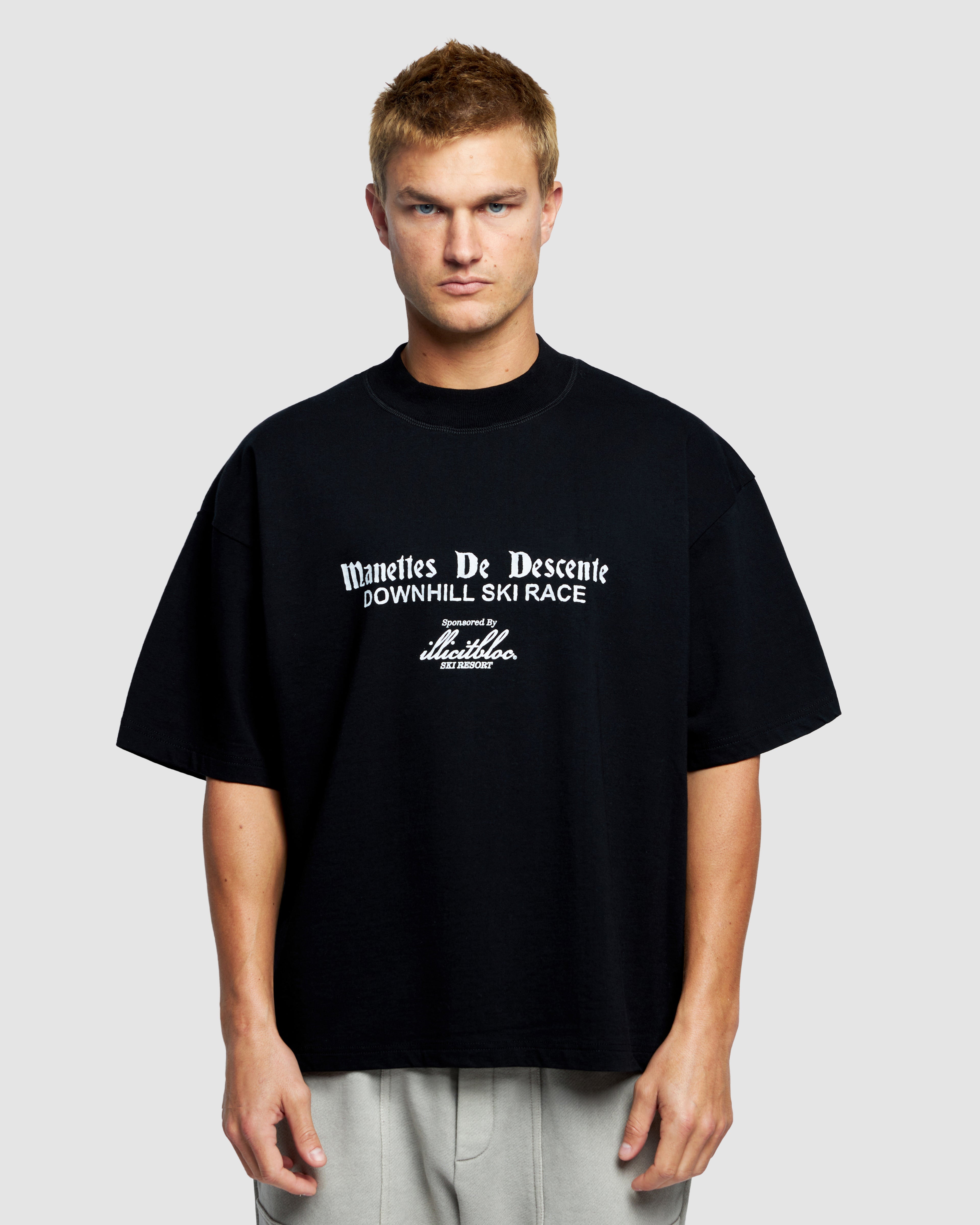 Descente T-shirt - Black