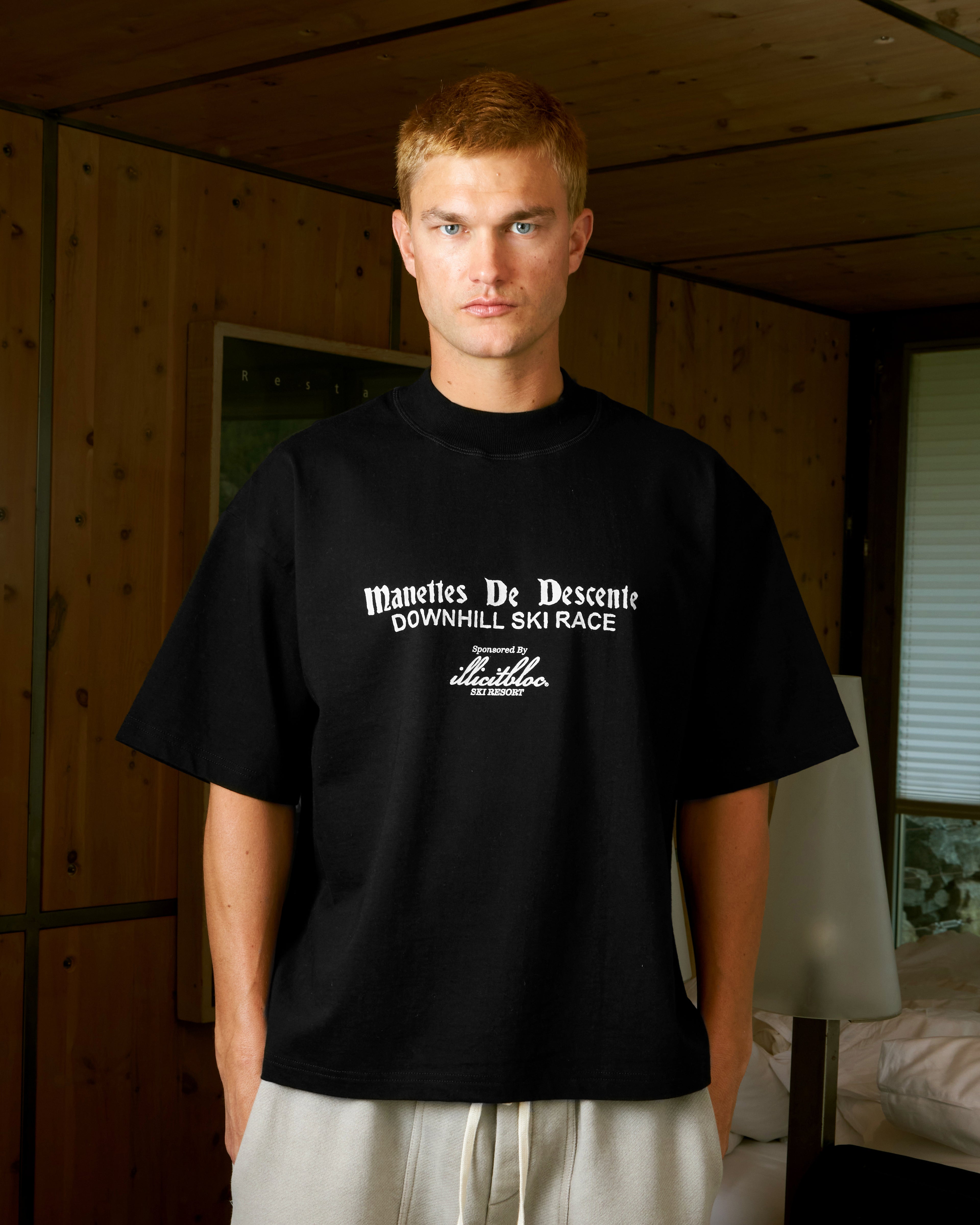 Descente T-shirt - Black