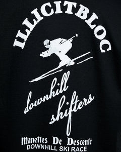 DESCENTE T-SHIRT - BLACK