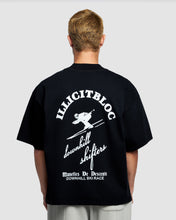 Load image into Gallery viewer, DESCENTE T-SHIRT - BLACK
