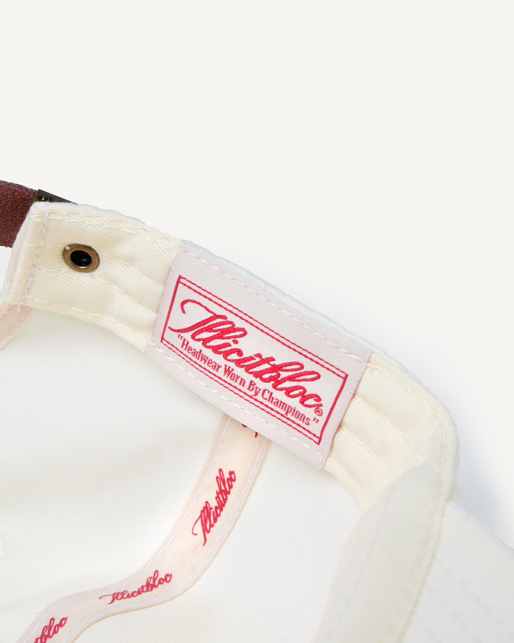 TWO TONE WORKER CAP - TAN/CREAM