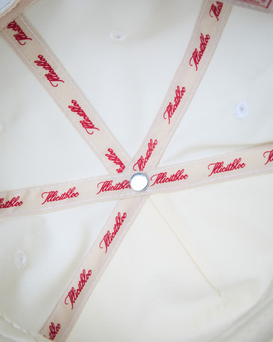 PATCHWORK CAP - CREAM